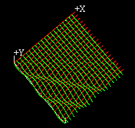 continuous wave space-time surface